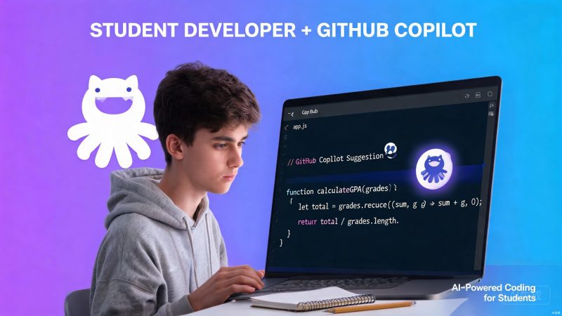 GitHub Copilot 学生免费使用完全指南(2026最新版)-数据中国