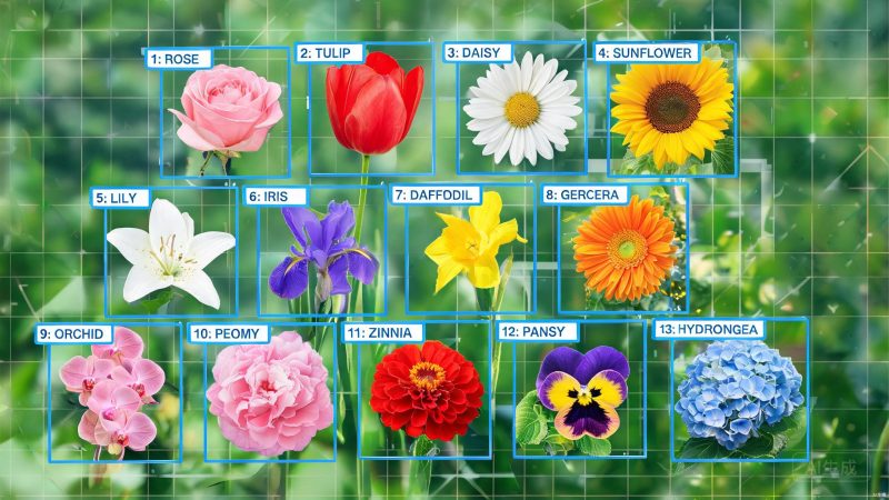 13种花卉数据集 | 目标检测 | 工业检测-数据中国