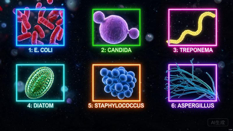 6种显微下微生物数据集 | 目标检测 | 工业检测-数据中国
