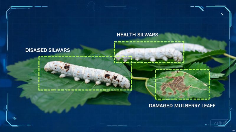 桑蚕病害识别数据集3 | 目标检测 | 农业识别-数据中国