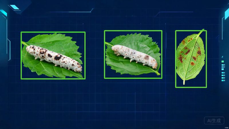 桑蚕病害识别数据集4 | 目标检测 | 农业识别-数据中国