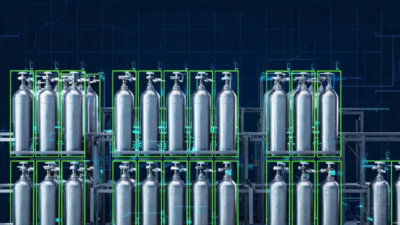 氧气瓶水尺识别数据集 | 目标检测 | 工业检测-数据中国
