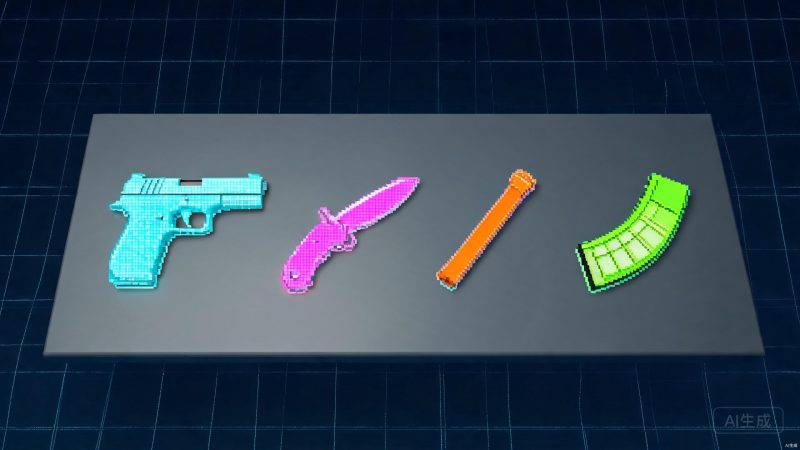 5种武器数据集 | 语义分割 | 工业检测-数据中国
