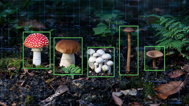 50种蘑菇检测数据集 | 目标检测 | 工业检测-数据中国