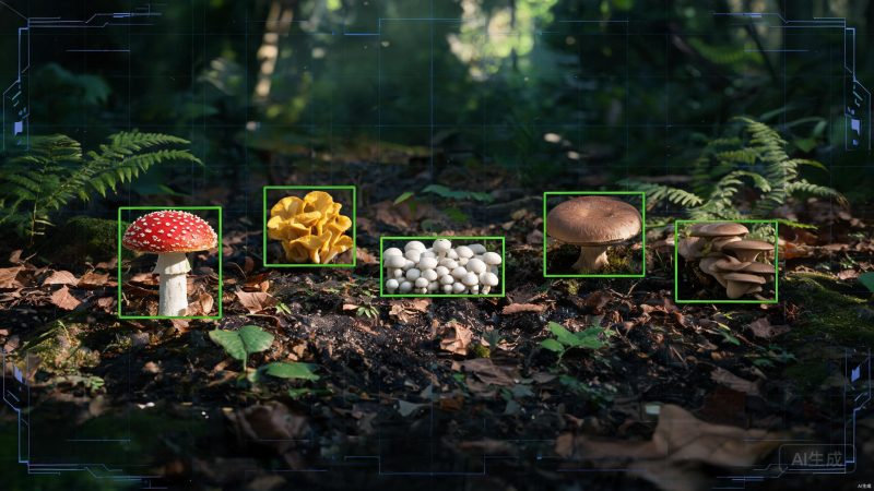 21种蘑菇检测数据集 | 目标检测 | 工业检测-数据中国