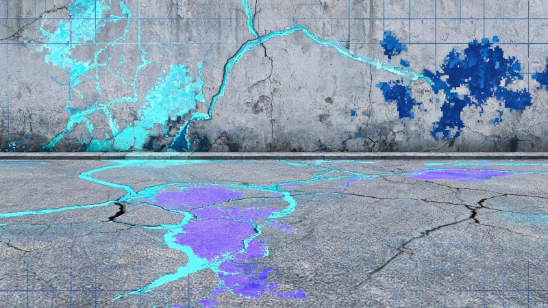 墙面水泥路面裂缝检测数据集 | 语义分割 | 工业检测-数据中国