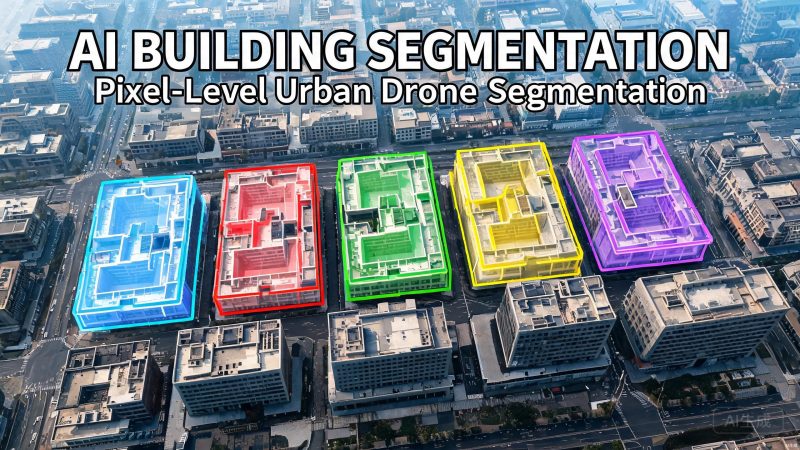 航拍建筑物分割数据集 | 语义分割 | 自然环境-数据中国