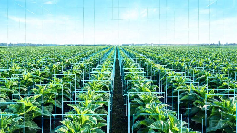 烟叶植株检测数据集 | 目标检测 | 工业检测-数据中国
