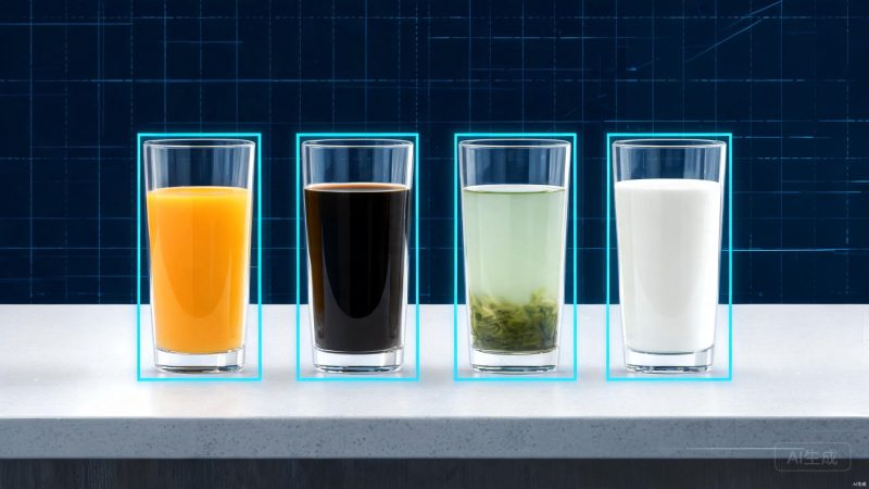 饮料类型识别数据据（果汁咖啡茶奶） | 目标检测 | 工业检测-数据中国