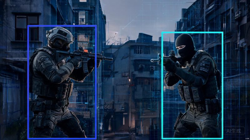 CSGO游戏CT和T头与身体检测数据集 | 目标检测 | 工业检测-数据中国