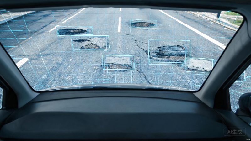 车内视角拍摄道路路面缺陷数据集3类标签 | 目标检测 | 交通车辆-数据中国