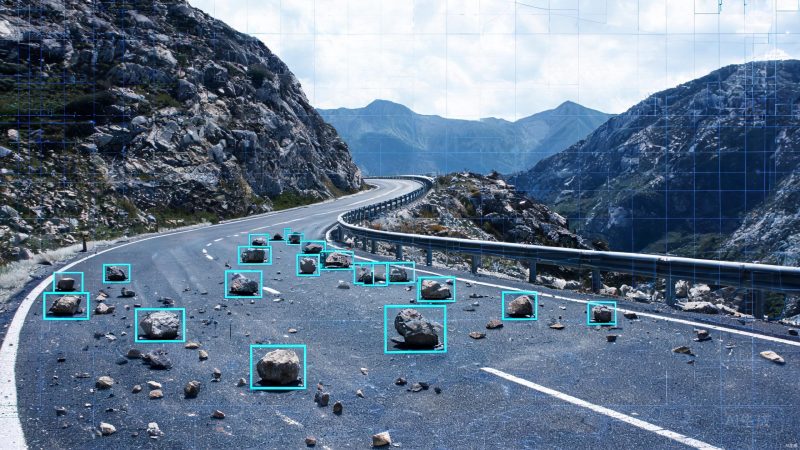 目标检测:公路落石数据集 | 实例分割 | 工业检测-数据中国