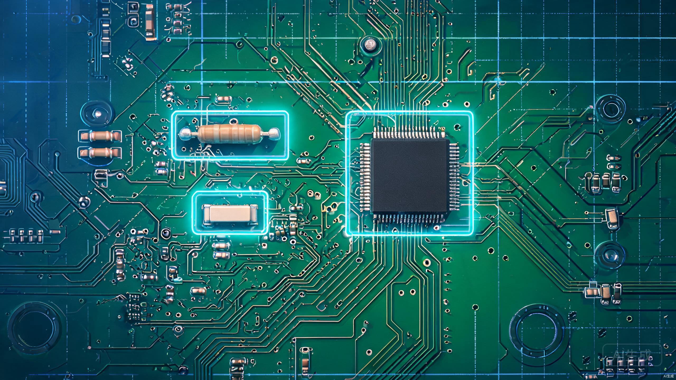 PCB电路板元器件目标检测数据集 | 目标检测 | 电子制造 预览图
