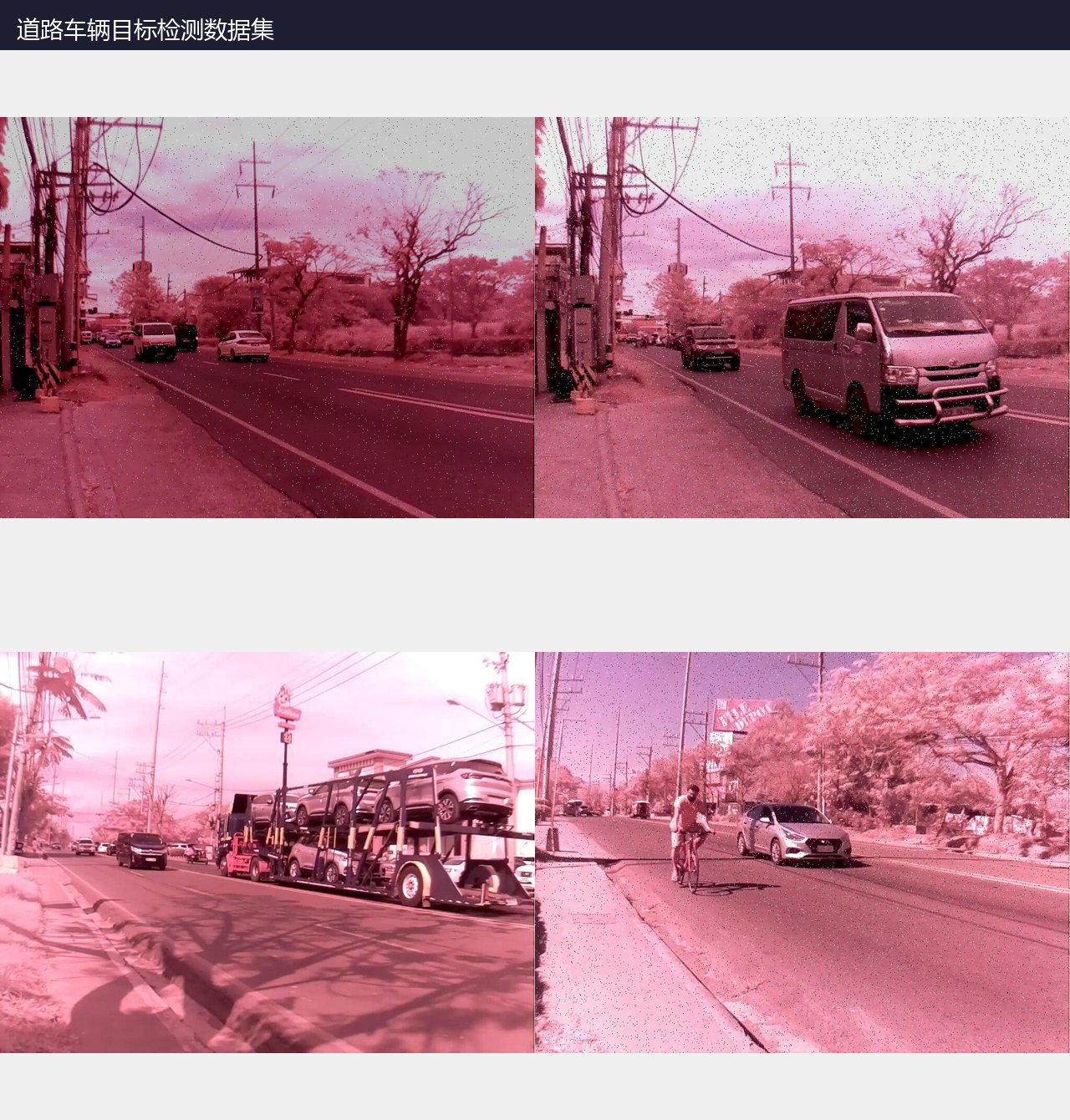 道路车辆目标检测数据集 预览图