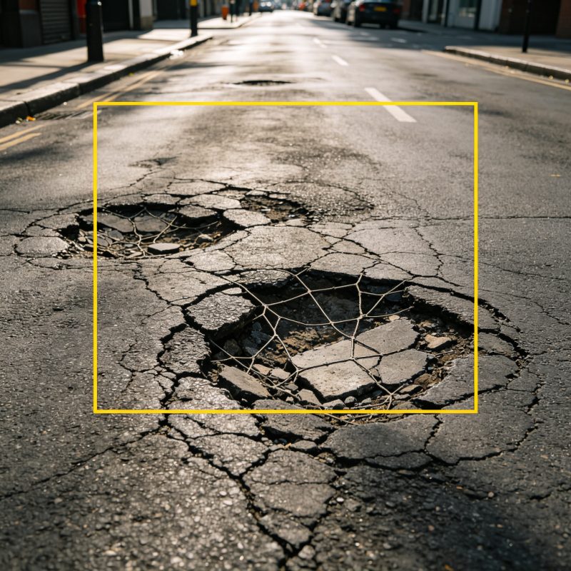 道路破损裂缝检测数据集-YOLO数据集