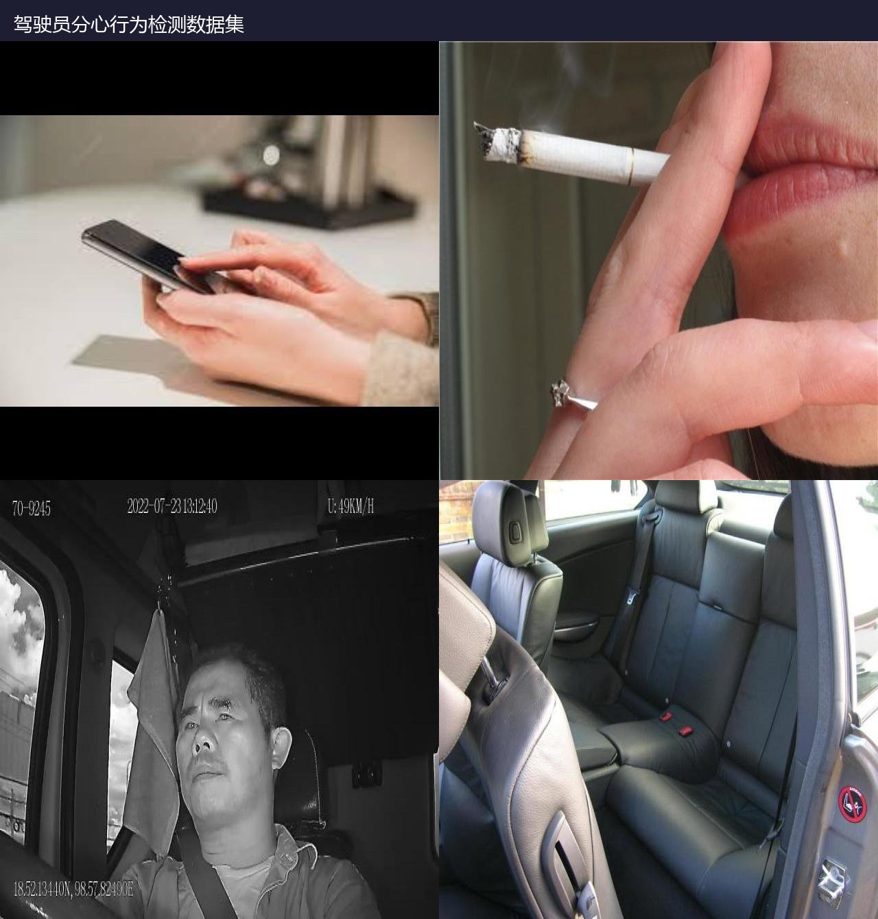 驾驶员分心行为检测数据集 预览图