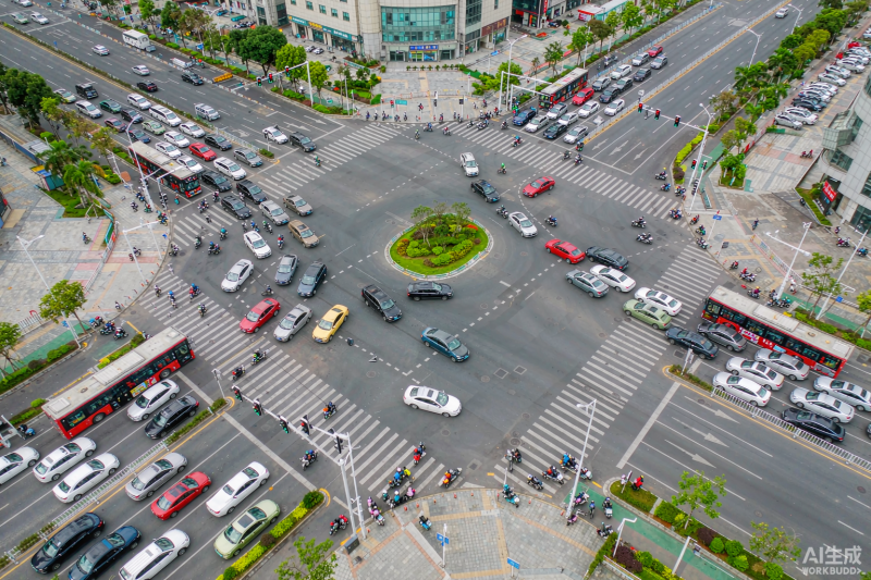航拍道路交通目标检测数据集|YOLO数据集