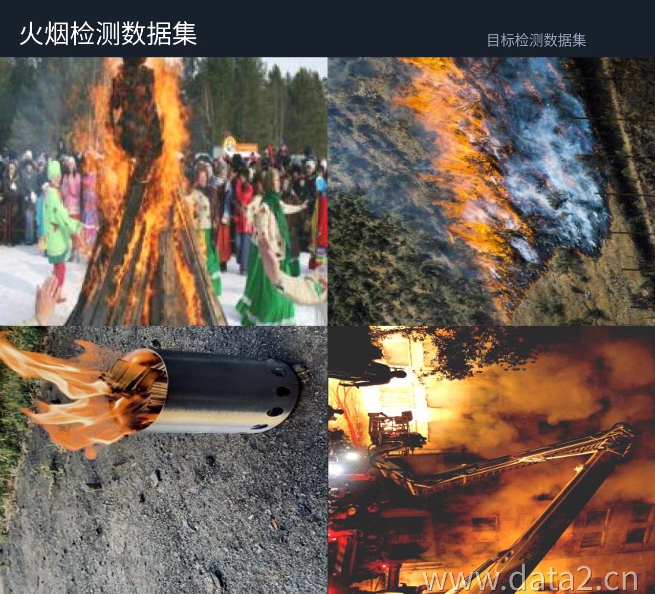 火烟检测数据集 预览图