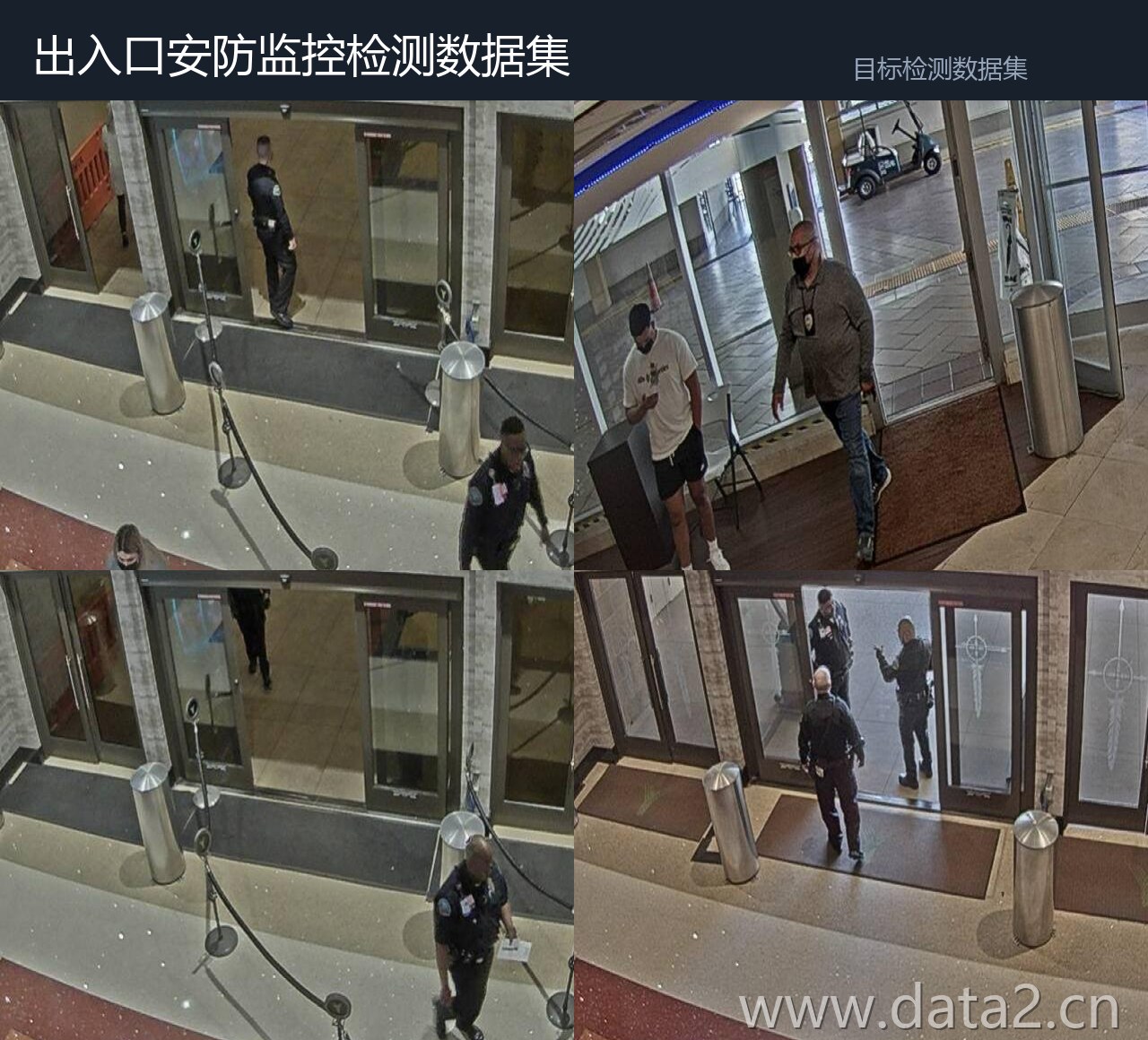 出入口安防监控检测数据集 预览图