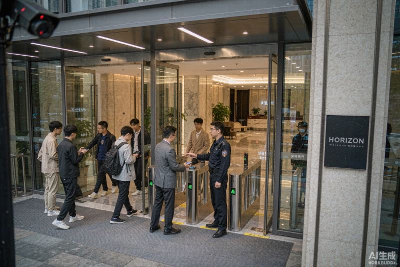 出入口安防监控检测数据集|YOLO数据集