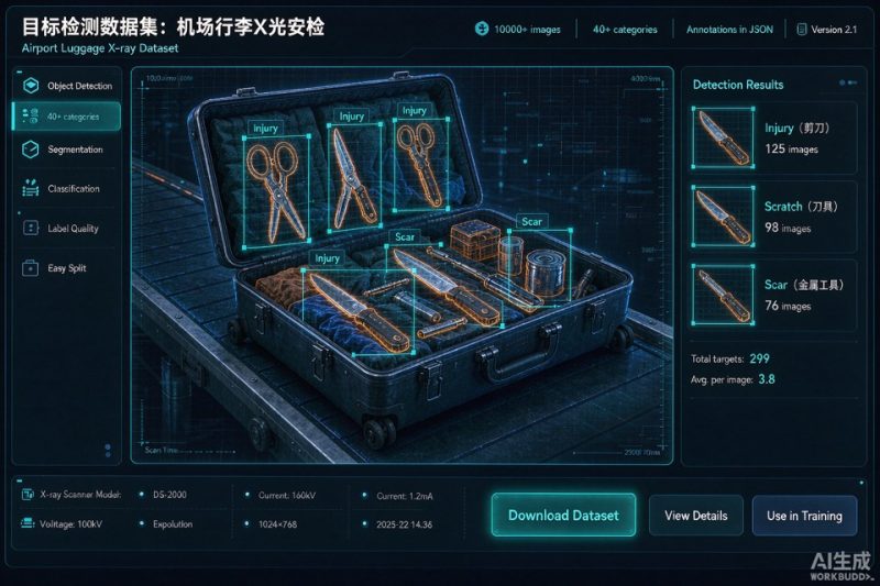 X光安检物品损伤检测数据集 | 目标检测 | 安防监控|YOLO数据集