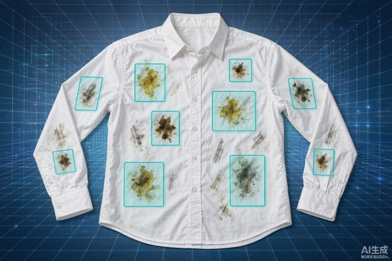 衣服污渍检测数据集(1类) | 目标检测 | 日用百货|YOLO数据集