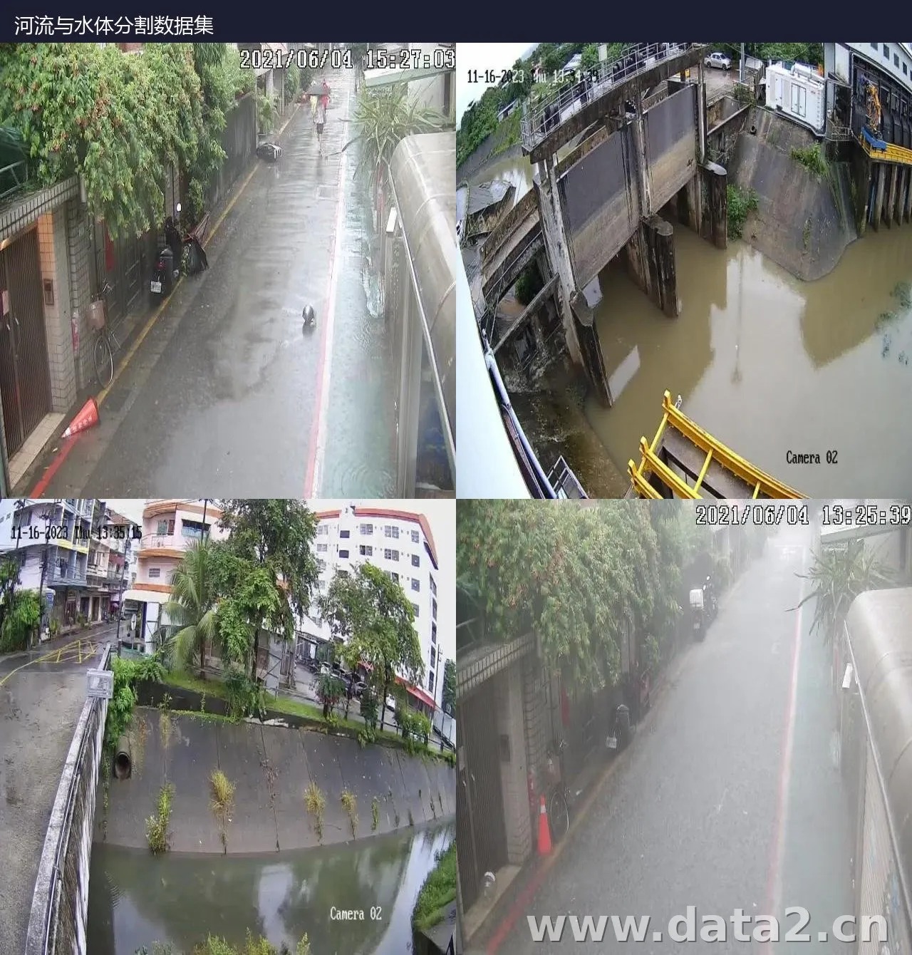 河流与水体分割数据集 预览图