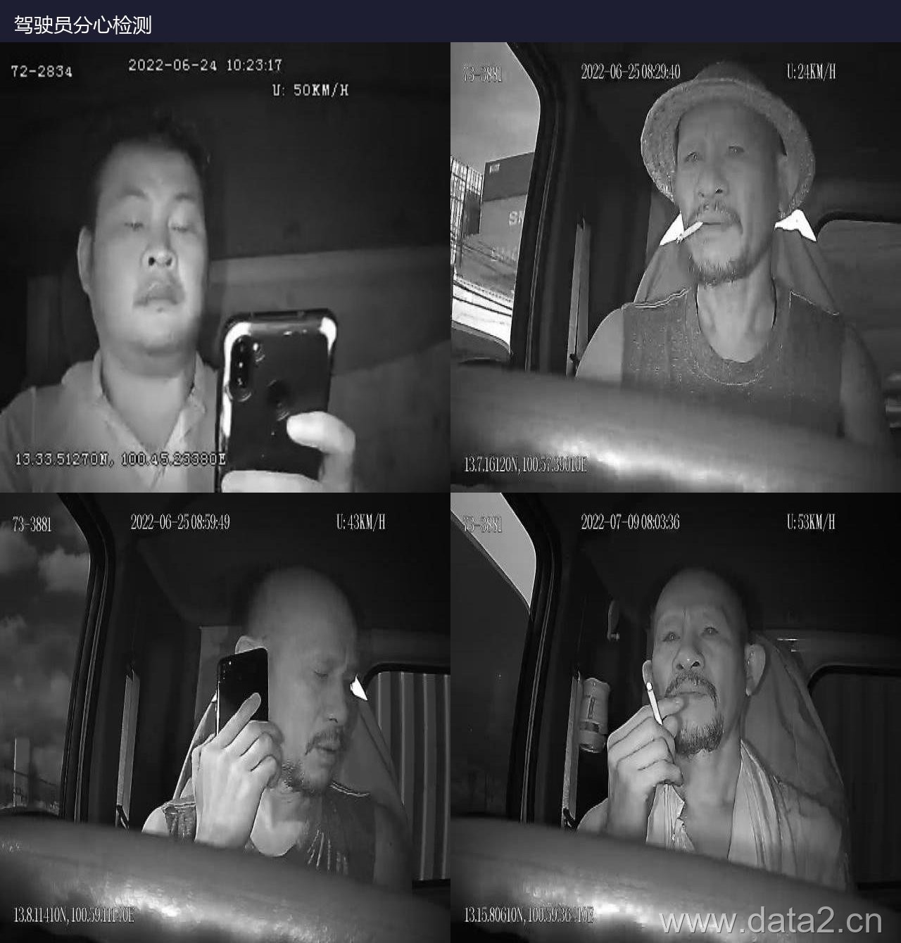 驾驶员分心行为检测数据集 预览图