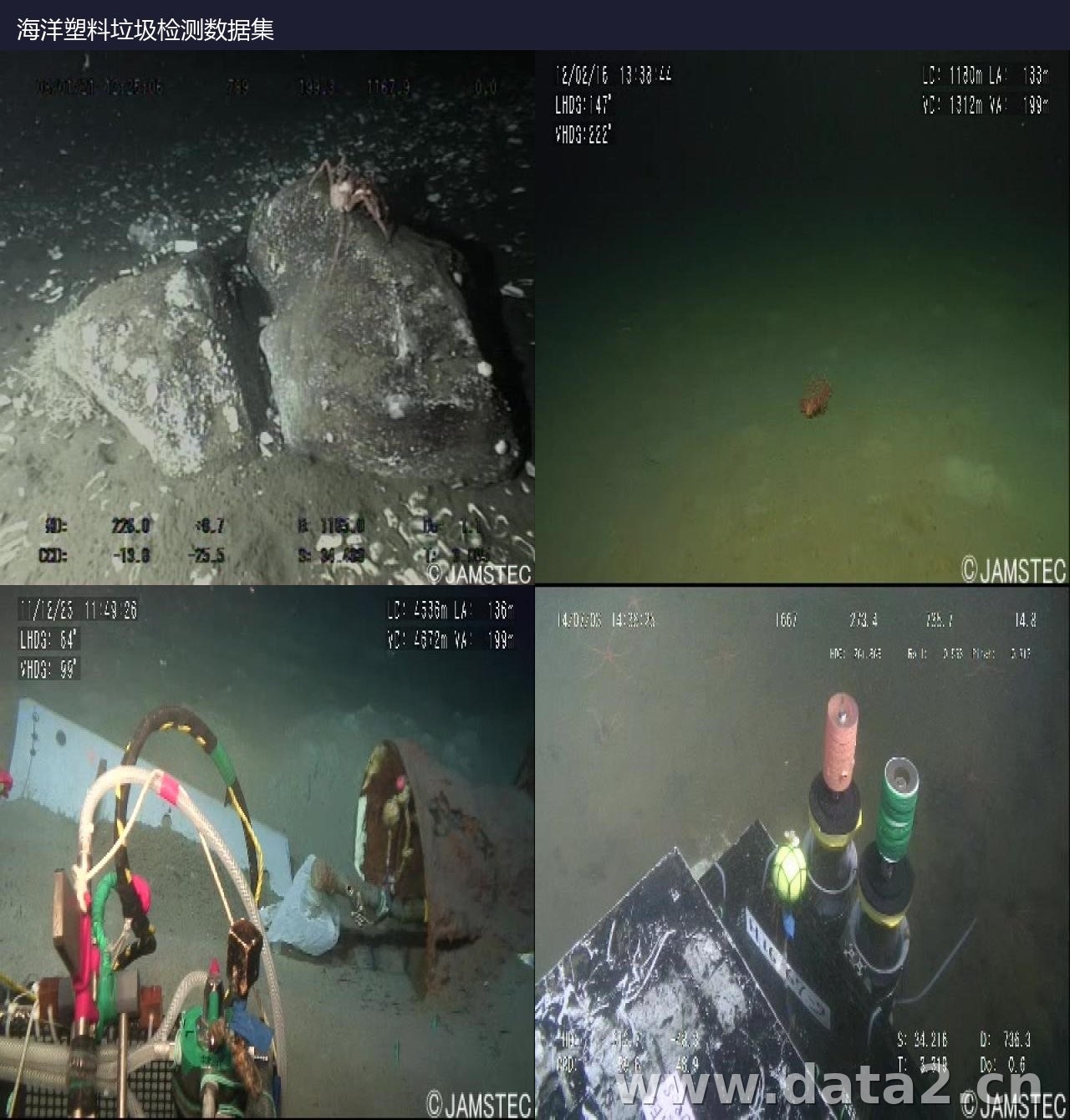 海洋塑料垃圾检测数据集预览图