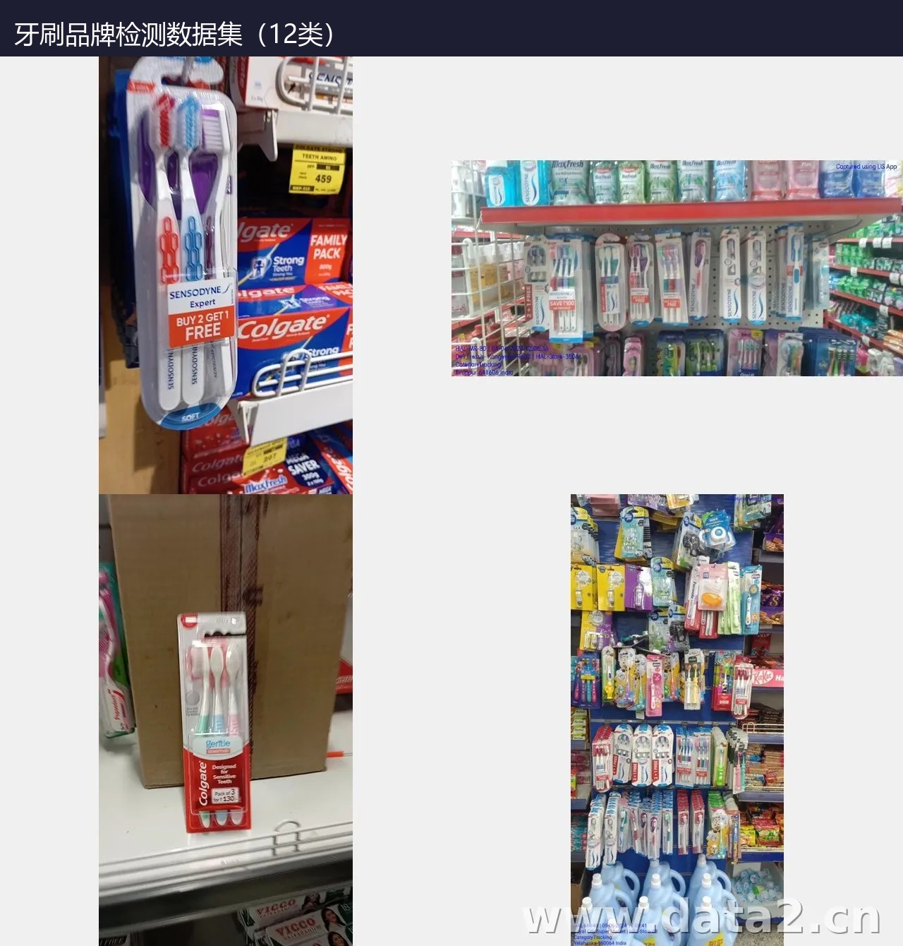 牙刷品牌检测数据集（12类） 预览图