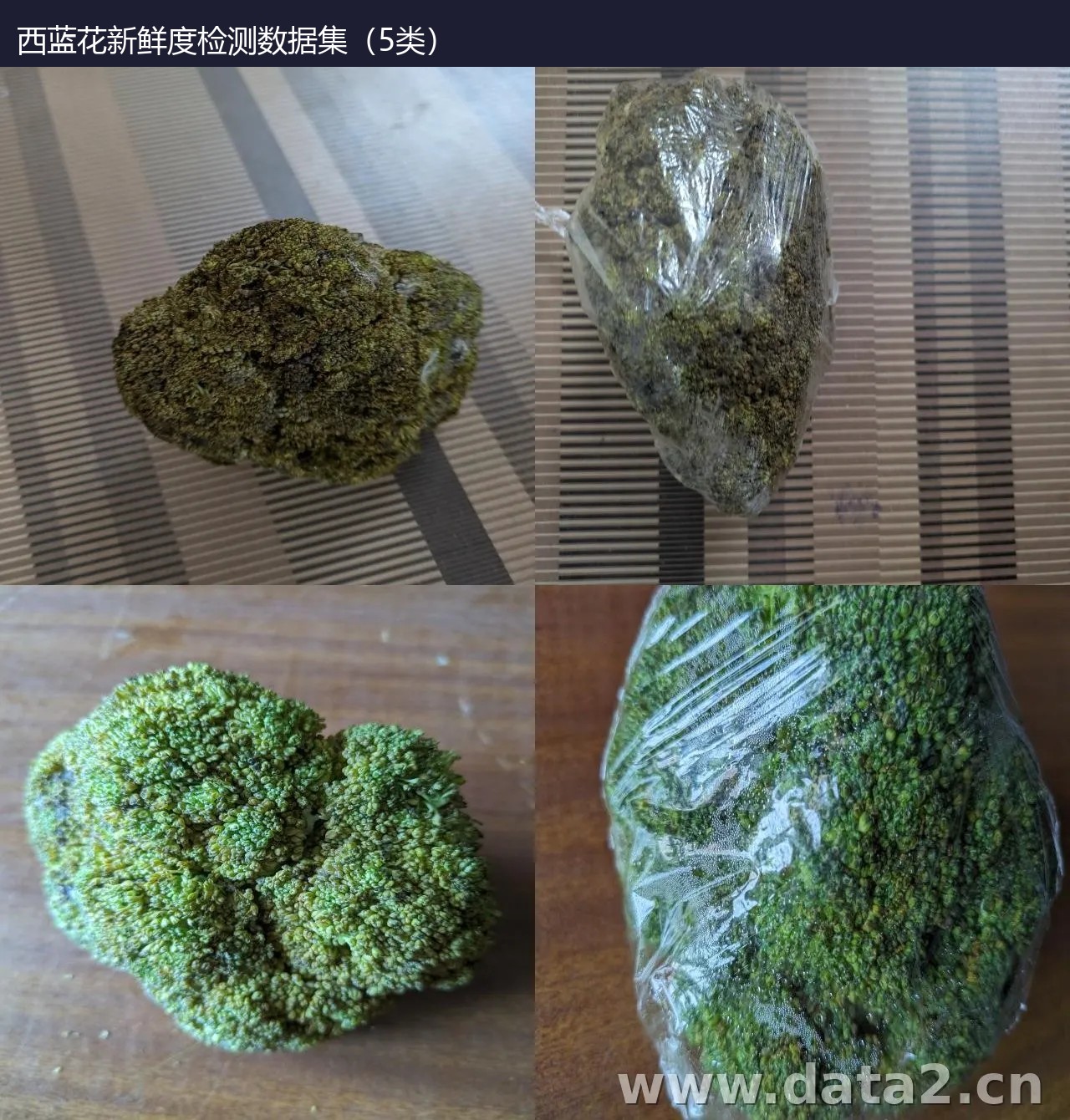 西蓝花新鲜度检测数据集(5类) 预览图