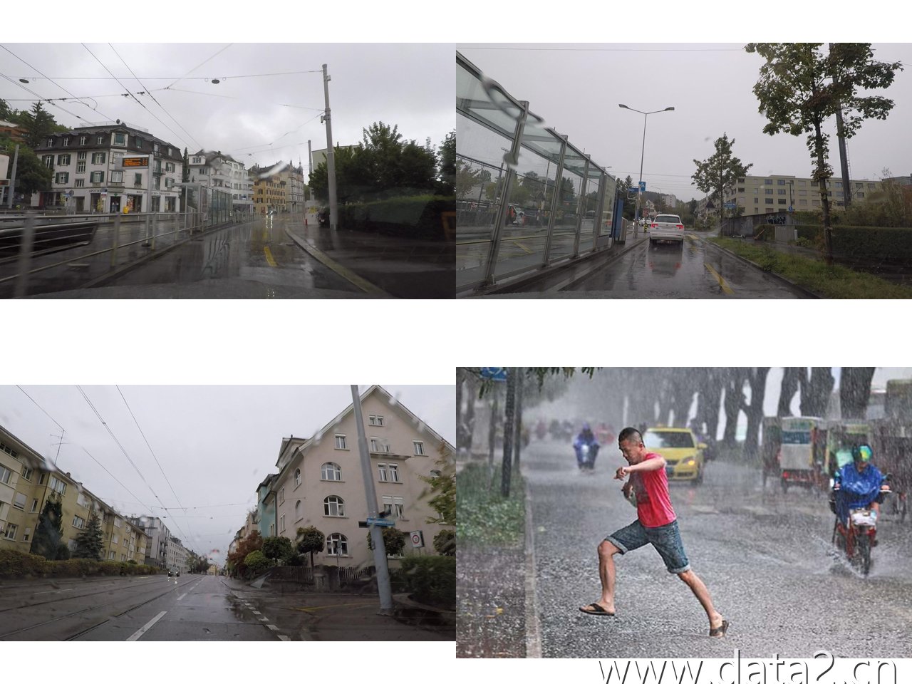 恶劣天气道路目标检测数据集 预览图