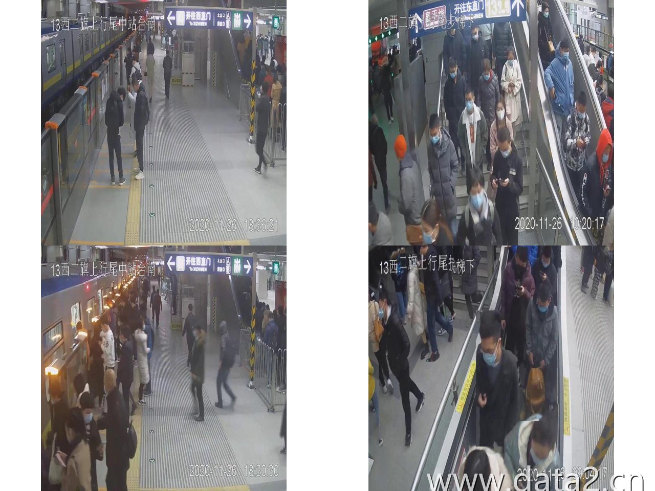 地铁站台检测数据集预览图