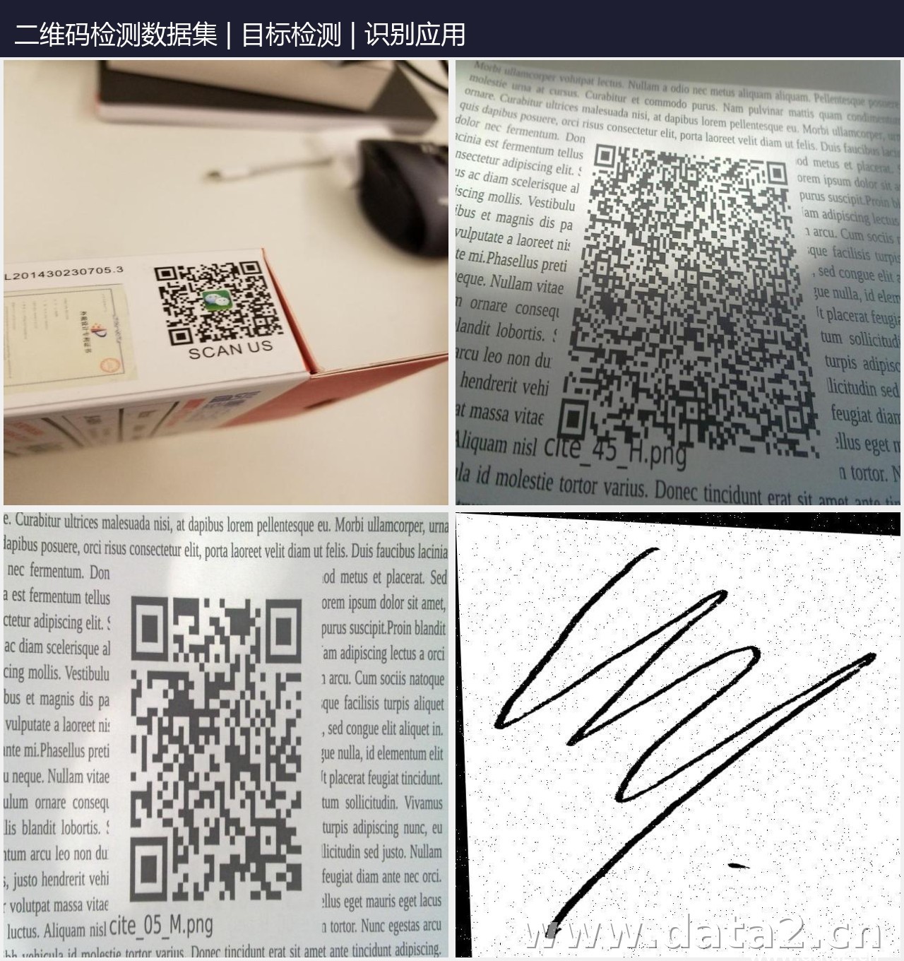 二维码检测数据集 预览图