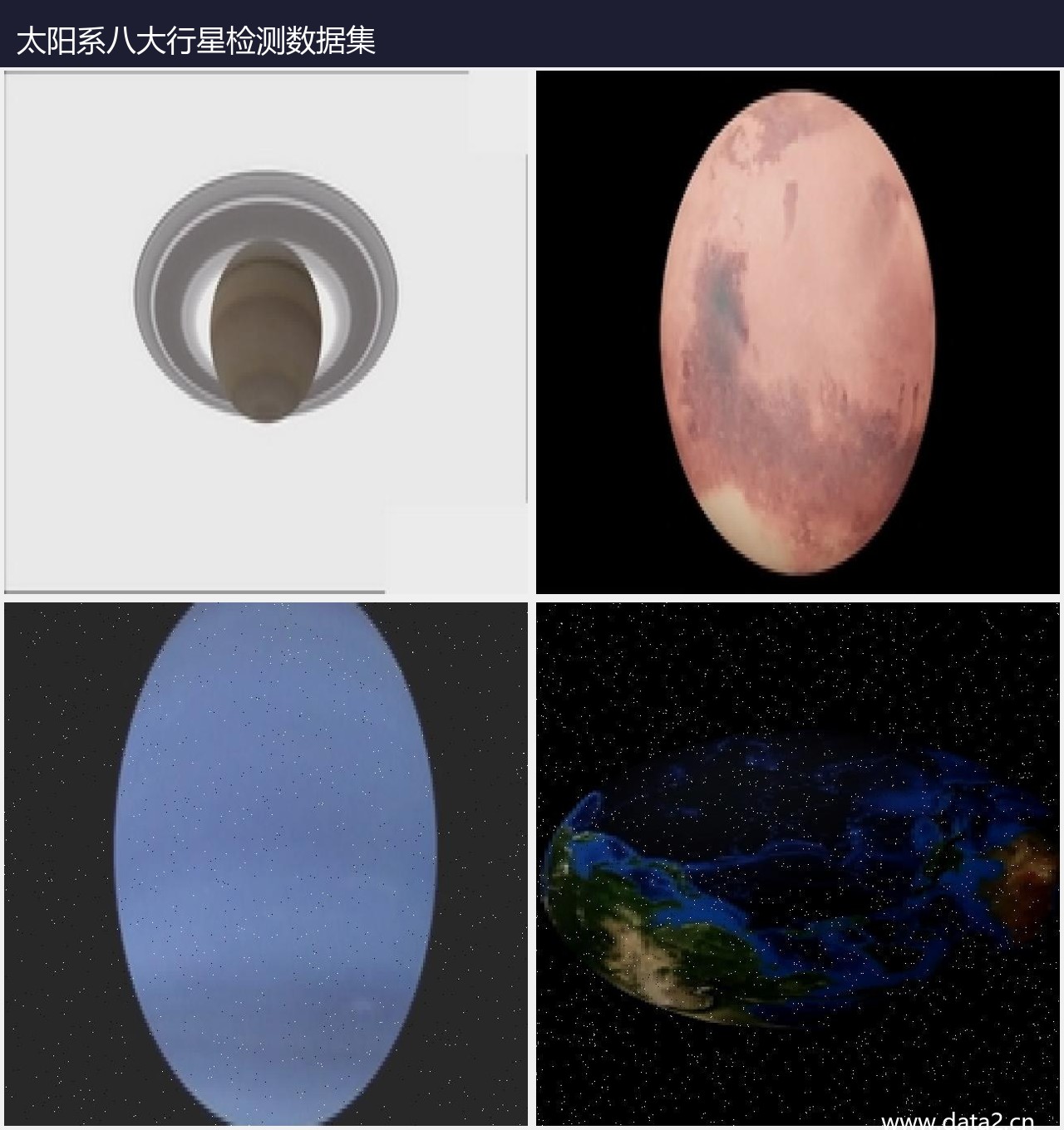 太阳系八大行星检测数据集 预览图