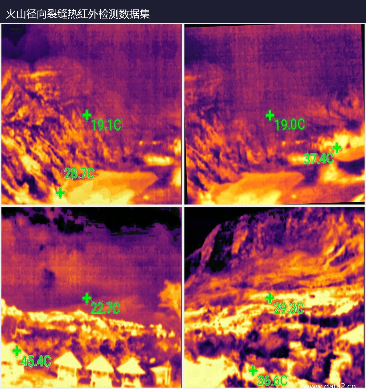 火山径向裂缝热红外检测数据集 预览图